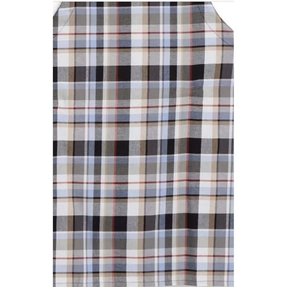 Vera Bradley APRON Full Size Bib Perfectly PLAID NEUTRAL NWT‎ New SEALED GIFT - Picture 2 of 2